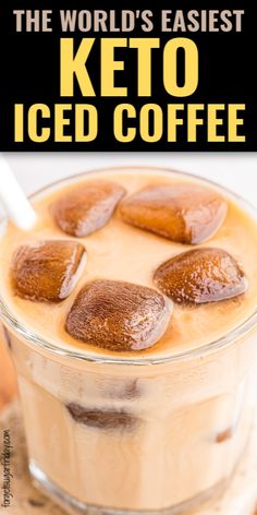 the world's fastest keto iced coffee