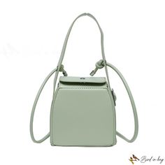 Bird in Bag - New fashion handbag small square box bag solid color female bag cross bag Elegant Solid Color Rectangular Box Bag, Elegant Rectangular Solid Color Box Bag, Square Box Bag For Everyday Use, Square Box Bag For Daily Use, Square Solid Color Box Bag For Daily Use, Rectangular Solid Color Box Bag For Daily Use, Everyday Square Box Bag In Solid Color, Everyday Solid Color Square Box Bag, Daily Use Solid Color Rectangular Box Bag