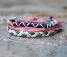 Set Includes 3 bracelets 1 multicolor thick wrap bracelet 1 multicolor braided bracelet 1 pink string bracelet Adjustable With  Burudiguru charm Braided Bracelet, Couple Bracelets, String Bracelet, Matching Bracelets, Braided Bracelets, Bracelet Set, Arm Band, Wrap Bracelet, Jewelry Bracelets