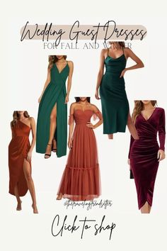 Formal outfits dresses Long Dresses Wedding, Wedding Guest Dresses For Fall, Evening Wedding Guest, Dresses For Fall