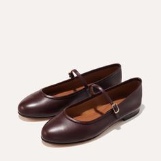 The Demi Jane - Burgundy Nappa Tap Dancing Shoes, Corporate Wardrobe, October Country, Patent Leather Ballet Flats, Perfect Fall Outfit, Go Crazy, Mary Jane Flats, Socks And Sandals, Leather Ballet Flats