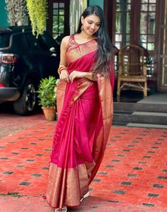 Type: Saree Saree Color: Blush Pink Blouse Color: Blush Pink Saree Length: 6.3 Mtrs (With Blouse) Blouse Length: 0.80 Mtr Fabric: Soft Silk Work: Zari Weaving Care Instruction: Hand Wash  Product Code: 27705 Woman Weaving, Pink Saree, Saree With Blouse, Banarasi Sarees