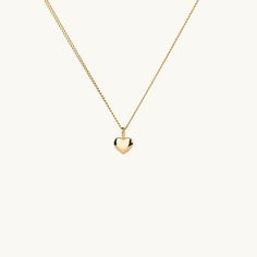 A necklace in the shape of small filled heart. A perfect gift  for yourself or someone you love. Measurements: 8 x mm (incl. the loop).Material: Heart 18K gold plated brass. Chain 18K gold plated silver. Chain: Curb chain. Heart Necklace Gold, Gold Heart Necklace, Knot Necklace, Brass Chain, Curb Chain, Gold Plated Silver, Necklace Gold, Heart Necklace, Stockholm