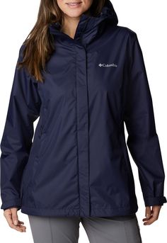 Waterproof Jacket Women, Hooded Rain Jacket, Rain Jacket Women, Packable Jacket, Stylish Jackets, Outdoor Jacket, Columbia Jacket, Waterproof Jacket, Columbia Sportswear