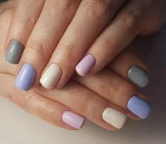 Cute Pink Nails, Pretty Nail Polish, Nail Ring, Shellac Nails, Pastel Nails, Nail Paint, Easy Nail Art, Nail Manicure, Manicure And Pedicure