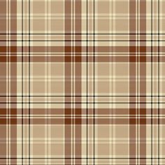 a brown and tan plaid pattern with white stripes