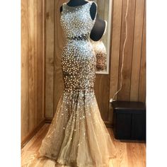 Color: Gold/Silver Size: 2 And 6 Uses: 1 No Alterations Brand:Night Moves Dresses Pageant, Night Moves, Dress Homecoming, Pageant Dress, Pageant Dresses, Dress Prom, Homecoming Dress, Tan Brown, Homecoming Dresses