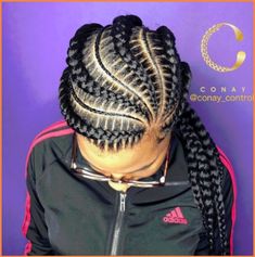 Celebrate your uniqueness; it's what makes you beautiful. #BeautyTips #skincare #haircare #BeautySecrets Wavy Braids, Black Braided Hairstyles, Feed In Braids Hairstyles, African Hair Braiding Styles, French Braid Hairstyles, Braids Hairstyles Pictures, Girl Braids, Feed In Braid, Cool Braids