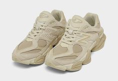 New Balance Fall Shoes, New Balance Shoes Beige, New Balance 9060 Beige, Cream New Balance, Trending Shoes For Women, Beige New Balance, New Balance Beige, Balanced Beige, New Balance 9060