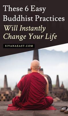 These 6 EASY Buddhist Practices Will Instantly Change Your Life Buddhism Beliefs, Usui Reiki, Buddhist Wisdom, Buddhist Practices, Buddhism Quote, Buddhist Meditation, Buddhist Quotes, Buddha Teachings, Meditation Techniques