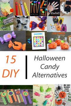 15 diy halloween candy alternatives for kids and adults to make with their hands