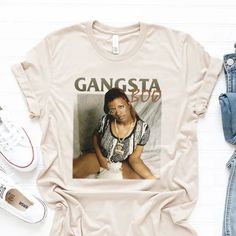 Colors: Natural, Sizes: M Gangsta Boo, Three 6 Mafia, Music T Shirt, Boo Shirts, Sitewide Sale, Music Star, Leisure Wear, Vintage Tshirts, Jersey Shorts