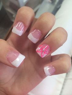 Acrylic White Tips, Pedicure Glitter, White Tip Nail Designs, Cruise Nails, White Tip Nails, White Tips, French Acrylic Nails, Vacation Nails, White Tip