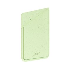 a light green notebook with the word elea written on it's front cover