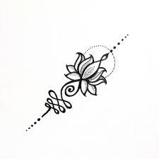 a black and white drawing of a flower with the word love written in cursive writing