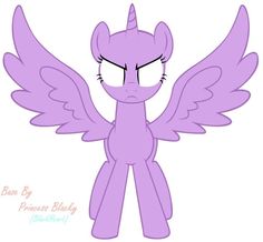 a pinkie pony with wings on it's head