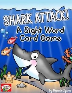 Sight Words Free Your students will love playing this fun ocean-themed sight word game! Students read sight words on ocean-themed cards, get bonuses from octopus and starfish cards, and avoid crab, seaweed, and SHARK ATTACK cards. **Fry words 1-100 are included, as well as a list of words in sets of 25. Fry Words, Sight Word Fun, List Of Words, Teaching Sight Words, Sight Word Cards, Sight Word Reading, Games For Boys, Sight Words Kindergarten, Sight Word Practice