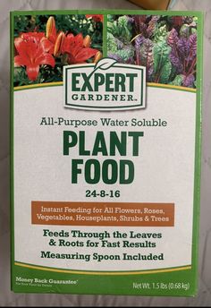 expert gardener all purpose water solution plant food