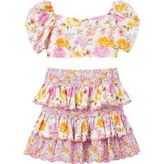 Cute Caps, Baby Boy Accessories, Skirts For Kids, Puff Sleeve Crop Top, Skirt Floral, Ruffled Skirt, Perfect Harmony, Buy Buy, Top Floral