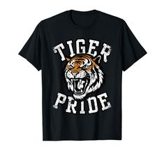 PRICES MAY VARY. Celebrate your team, your family, your love for games day, Tiger Pride Tiger Mascot Vintage School Sports Team. Ideal for anyone with unwavering pride in their Tigers team, from players to family members. Order yours today and let your School Spirit roar! For Mom, Mommy, Mother, Dad, Daddy, Papa, Father, Grandparent, Aunt, Uncle, Brother, Sister, who relish the thrill of watching their children excel in football, basketball, baseball, or any school sport, this tees is the perfec Tiger Mascot, Tiger Team, Vintage Tiger, School Spirit Shirts, Mens Workout Shirts, Spirit Shirts, Vintage School, Team T Shirts, School Sports