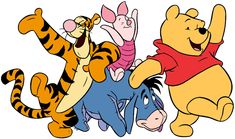 winnie the pooh and friends cartoon characters