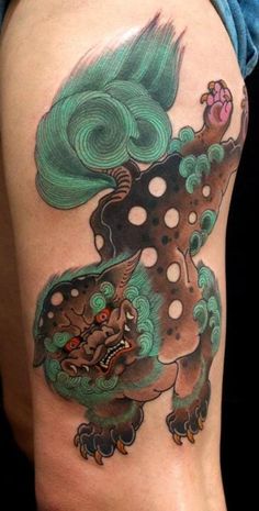 Tattoo Daruma, Tattoo Snake, Fu Dog