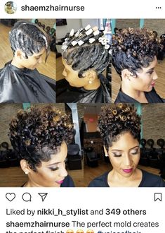 Finger Waves Short Hair, Finger Wave Hair, Black Hair Short Cuts, Wet Set, Makeup Tip, Short Sassy Hair, Pelo Afro, Sassy Hair, Hairstyle Gallery