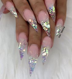 Cool Nail Art Designs, Nail Art Designs Easy, Almond Acrylic, Baddie Nails, Ombre Acrylic Nails, Matte Nails Design, Plain Jane