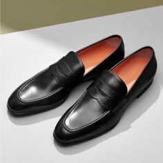 Santoni Men’s Gavin Penny Loafer Black Size Uk 10, Us 11.5 Hardly Worn Excellent Condition. Rubber Sole Masculine Business Slip-ons With Round Toe, Black Cap Toe Semi-formal Loafers, Classic Black Plain Toe Slip-ons, Black Round Toe Slip-ons For Semi-formal Occasions, Black Slip-on Dress Shoes For Formal Occasions, Black Brogue Loafers With Plain Toe, Black Loafers With Brogue Detailing, Classic Black Slip-ons With Brogue Detailing, Luxury Semi-formal Cap Toe Loafers