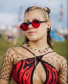 Rave Wear, Body Suit, Festival Wear, Festival Fashion, Black And Red, Festival, Red, How To Wear, Black