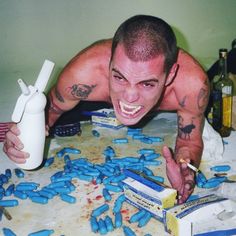 Steve O Tattoo, Steve O, Terry Richardson, Baby Tattoos, Poses References, Graphic Poster, Pose Reference, Drawing Reference, Funny Images