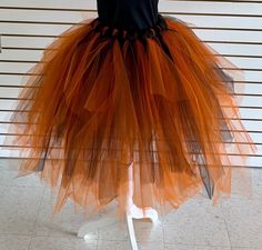 You are going to fall in love with this uniquely made vintage style Extra fluffy orange and black adult tutu. This adorable tutu is hand made from quality tulle mesh material.. great  for celebrating during the fall seasons , desires another color? No problem.. please include a note along with your purchase. Thanks Halloween Tutus, Fall Tutu, Halloween Skirt, Halloween Tutu, Womens Skirts, Cosplay Ideas, Black Vintage, Mesh Material, Fall Season