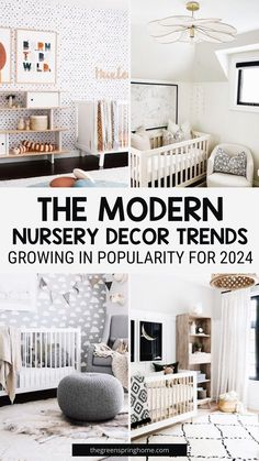 the modern nursery decor trend is growing in popularity for 2014