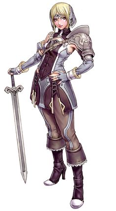 Crescent Art from Valkyrie Profile 2: Silmeria #art #artwork #gaming #videogames #gamer #gameart #illustration #conceptart Female Armor, Female Character Concept, Fantasy Warrior, Fantasy Rpg, Female Character Design, Character Design References, Medieval Fantasy, Art Anime, Character Creation