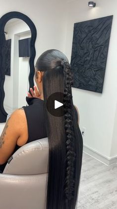 344K views · 59K reactions | Half up half down🥰 . . .  #hairstyles #sleekhair #sleekponytail #sleekponytails #sleekpony #houstonhair #houstonhairstylist #houstonhairstylists #halfuphalfdownhairstyle #halfuphalfdown #halfuphalfdownquickweave #quickweave #houstonquickweaves #highponytail #highponytails #houstonponytails #sleekbun #sidepartquickweave #braidponytail #middlepartponytail #bluntcut #topknotbun #topknot #sleek #sleekedges #sleekstyle #hairstylist #hairgoals #ponytail #ponytails | Houston Hairstylist | the5starexperience_ · Original audio Two Braids Quickweave, Half Down Ponytail, Half Up Half Down Ponytail, Side Part Quick Weave, Ponytails Hairstyles, Top Knot Bun, Half Up Half Down Hairstyles, Sleek Bun, Quick Weave