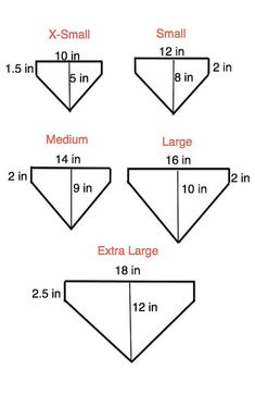 the diagram shows how many different triangles are arranged in order to make it look like they have