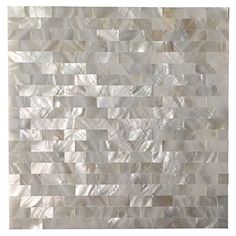 white mother of pearl mosaic tile