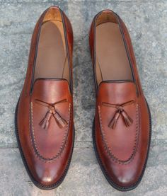 Crafted Leather Brown Classic Men Tassel Loafers Dress Wedding Shoes sold by Crafted Leather. Shop more products from Crafted Leather on Storenvy, the home of independent small businesses all over the world.