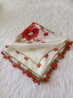 It is 100% handmade needlework yazma. Yazma is atraditional Turkish scarf with 4 side oya trim. Can be used as a necklace, necktie, hair wrap, shawl, foulard or bandana. Approx. 35 x 35 inches (90 x 90 cm) Machine washable in cold or warm water. Hang them to dry in the shade. Please contact for the model you want. Thanks a lot and have a nice days:) Traditional Handmade Shawl For Gift, Handmade Multicolor Folk Dupatta, Multicolor Folk Style Handmade Dupatta, Multicolor Handmade Folk Dupatta, Traditional Embroidered Dupatta Gift, Traditional Embroidered Dupatta As Gift, Traditional Red Handmade Dupatta, Handmade Traditional Dupatta As A Gift, Handmade Traditional Dupatta For Gift