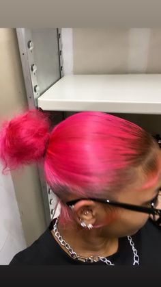 Pink Hair Dye, Sleek Ponytail Hairstyles, Quick Natural Hair Styles, Dyed Hair Inspiration