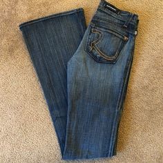 Rock & Republic Flared Jeans In Brand New Condition. Double R’s On Rear Pockets. No Holes Or Rips. Jeans Are Exactly How They Look In The Pictures. 35 Inch Inseam. Rock And Republic Jeans, Rock Republic Jeans, Jeans Rock, Flared Jeans, Jeans Color, Colored Jeans, Flare Jeans, Wide Leg, Women Jeans