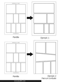 four different types of bookshelves with arrows pointing to the top one and bottom two