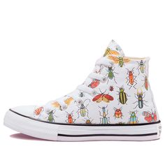 Kids Converse Chuck Taylor All Star Canvas Shoes/Sneakers Embroidery Sneakers, Cute Converse Shoes, Cute Converse, Painted Nikes, High Top Basketball Shoes, Kids Converse, Swag Shoes, Shoe Carnival, Converse Chuck Taylor All Star