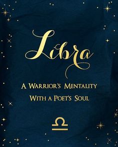 the cover of libra, a warrior's mentality with a pot's soul