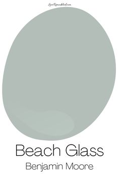 the beach glass paint is light gray and has been used for many years to create an elegant