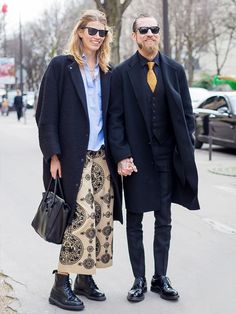 Street Style Crush: Veronika Heilbrunner via @WhoWhatWearUK Justin O'shea, Veronika Heilbrunner, Chloe Fashion, Emmanuelle Alt, Jeanne Damas, Evolution Of Fashion, Berlin Fashion, Street Look