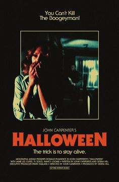 the movie poster for halloween starring john carpenter