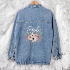 I See Jean Jacket | Zazzle Bespoke Denim, Jacket Painting, Bespoke Jacket, Me Images, Painted Leather Jacket, Levi Denim Jacket, Personalized Jacket, Custom Leather Jackets, Festival Jacket