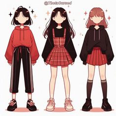 Anime Clothes Drawing, Drawing Clothes Ideas, Winter Clothes Drawing, Sweater Drawing