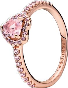 Elegant Pink Gold Heart Promise Ring, Luxury Rose Gold Heart Ring For Valentine's Day, Elegant Pink Gold Heart Ring Gift, Elegant Pink Gold Rings For Valentine's Day, Elegant Pink Heart Ring For Formal Occasions, Elegant Pink Gold Heart Ring, Elegant Pink Gold Heart Ring For Wedding, Elegant 14k Rose Gold Rings For Valentine's Day, 14k Rose Gold Rings For Valentine's Day